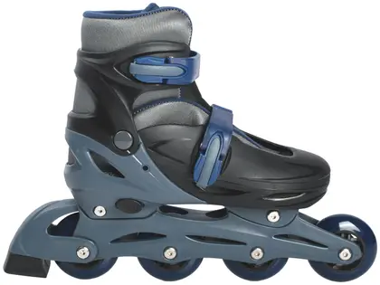 Imagem de Patins in Line Lulie Sport ML008 Preto e Azul Escuro