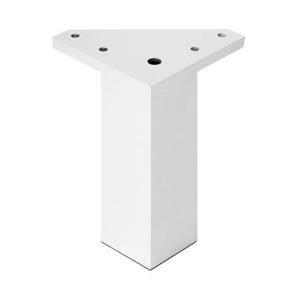 Imagem de Pé Quadrado Abs 40x150mm Branco Fixser