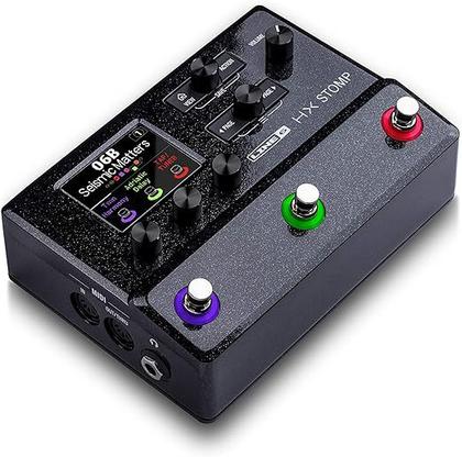 Pedal de efeito Line 6 Helix HX STOMP - preto - Pedal de Guitarra
