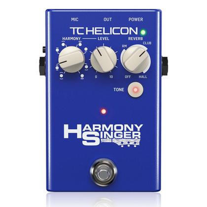 Pedal Processador Voz TC Helicon Harmony Singer 2 - Pedal de