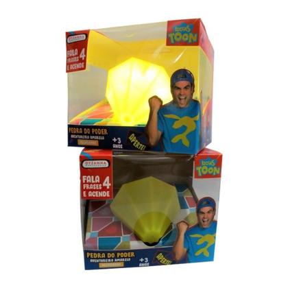 Imagem de Pedra do Poder Luccas Neto Amarelo Velocidade