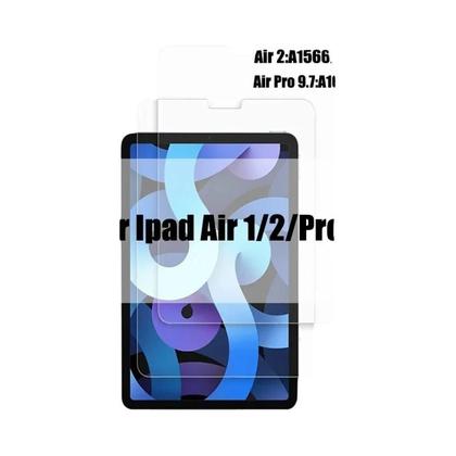 Imagem de Película de Vidro Temperado para iPad - Pro 11/12,9/10,2/10,5, Air 4/3/2, Mini 6/5/4/3 (2024/2021) - Pacote com 2