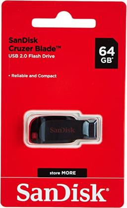 Imagem de Pen Drive Sandisk 64gb Cruzer Blade 