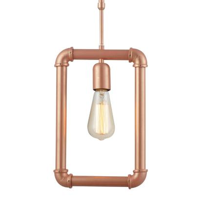 Imagem de Pendente Avant Hash Aço Cobre Para 1 Lâmpada E27 Bivolt