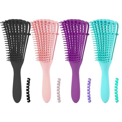 Imagem de Pente Polvo Multifuncional Flexível Modelador Cacho Perfeito