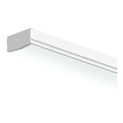 Imagem de Perfil Led Sobrepor Branco 2m Luz Branco Quente Mister Led