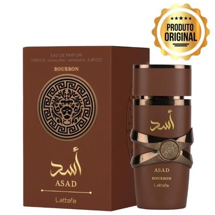 Imagem de PERFUME ARABE LATTAFA ASAD BOURBON Masculino ORIGINAL 100ml EDP