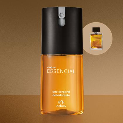 Imagem de Perfume Desodorante Corporal Essencial Masculino 100 Ml Natura Body Splash Homem