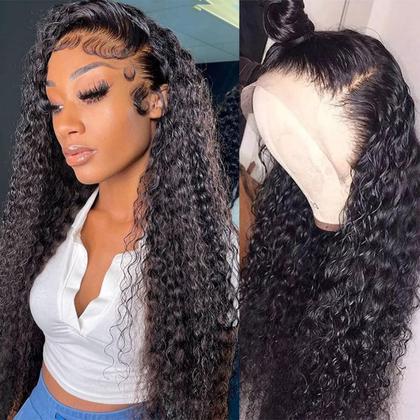 Imagem de Peruca de Cabelo Humano WPPIKK 13x4 - Lace Frontal 180% Densidade - 22 Polegadas