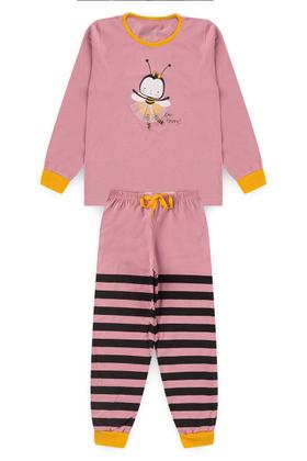 Imagem de Pijama Abelhinha Infantil 1 a10 anos Inverno, Malha Macia, Suave  com estampa Interativa Bella, A Abelha Dançarina