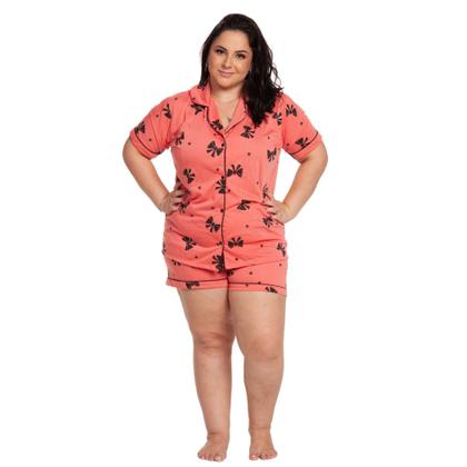 Imagem de Pijama Feminino Americano Plus Size 