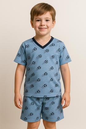 Imagem de Pijama Infantil Menino Manga curta e short Super Homem Heroi