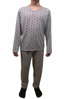 Imagem de Pijama Inverno Masculino Adulto Estampado
