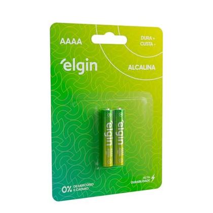 Imagem de Pilhas Alcalinas AAAA 4A com 2 Unidades Elgin - Pequena