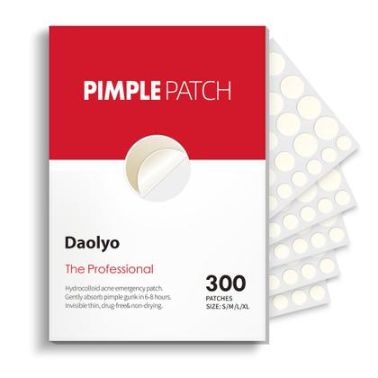 Imagem de Pimple Patches Daolyo 300, hidrocolóide com ácido salicílico
