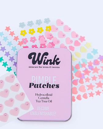 Imagem de Pimple Patches WINK Skincare, hidrocolóide de 120 unidades para adolescentes