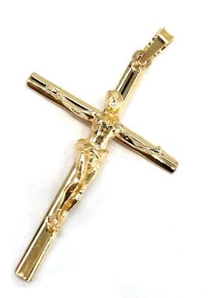 Imagem de Pingente em Ouro 18K Crucifixo com Cristo