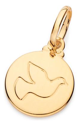 Imagem de Pingente Medalha Com Espírito Santo Ao Cent 542768