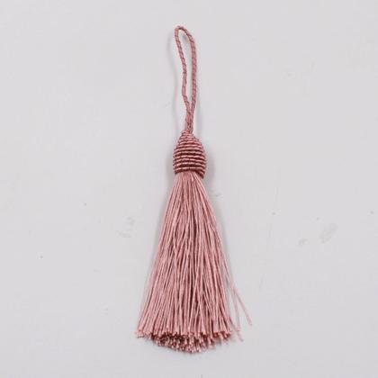 Imagem de Pingente pompom tassel com tulipa 90mm em poliester com 5 peças