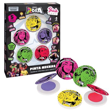 Imagem de Pinta Mechas Dos Rosas Youtubers Infantis Sombra De Cabelo