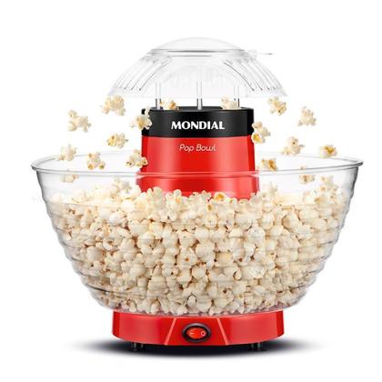 Imagem de Pipoqueira Elétrica Mondial Pop Bowl Pp-05 Vermelho 127V