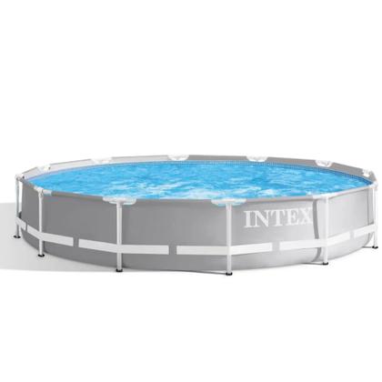 Imagem de Piscina Estruturada 6.503L Com Armação de Metal Prism Intex