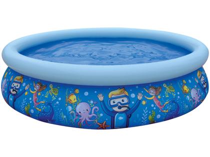 Imagem de Piscina Infantil Inflável Redonda Jilong 1140L