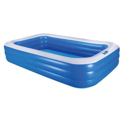 Imagem de Piscina Inflável 1.260 Litros Retangular Pvc 262 X 175 Cm VG+