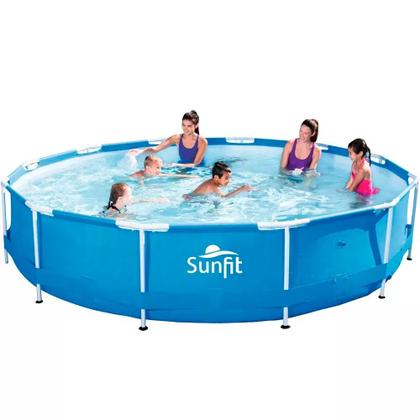 Imagem de Piscina SUNFIT 5100 Litros Estrutural Armação Bestway 4678 Litros EAN 6942138972597