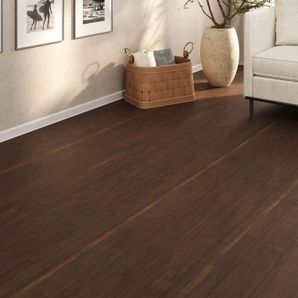 Imagem de Piso Vinílico Em Manta PVC 0,7mm Antiderrapante 10m² Imita Madeira Brilhoso