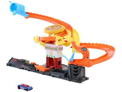 Imagem de Pista Hot Wheels City Ataque de Cobra vs Pizzaria