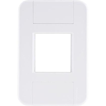 Imagem de Placa 2 Postos Juntos 4x2 Tramontina Tablet Branca Tramontina