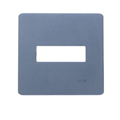 Imagem de Placa 4x2 1 Modulo Horizontal N1371.1 GF Grafite, Linha Unno Life, ABB