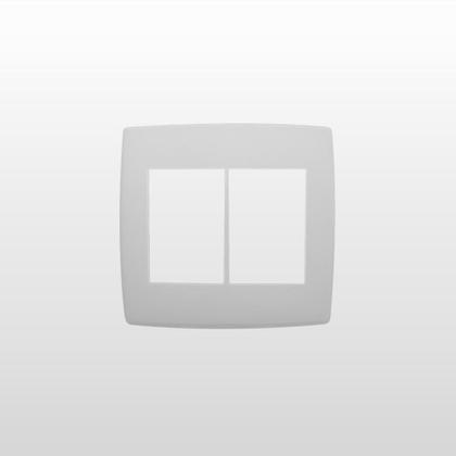 Imagem de Placa 4x4 3 Postos 4x4 Branco Pial Legrand Biticin - PIAL