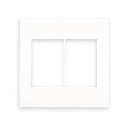 Imagem de Placa Arteor 4X4 3+3 Postos Branco - Pial Legrand