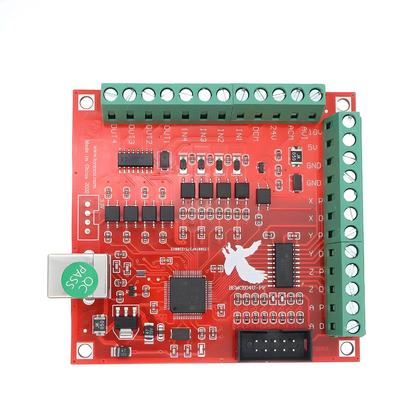 Imagem de Placa De Controle CNC De 4 Eixos USB MACH3 100Khz Interface De Driver De Controle De Movimento