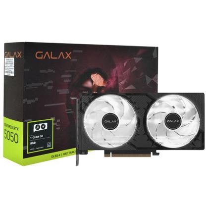 Imagem de Placa de Video Galax GeForce RTX 5050 1Click OC 8GB GDDR6 128Bit 55NSL8MHDCHD