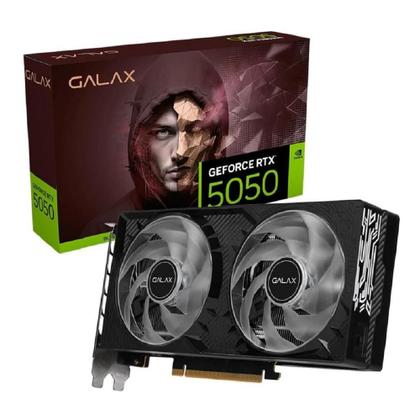 Imagem de Placa de Vídeo Galax GeForce RTX 5050 8GB GDDR6, 128-bit, PCIe 5.0 - 55NSL8MHDCHD