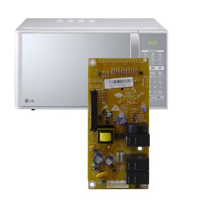 Imagem de Placa display / interface microondas lg mh7082b mh7083r mh7083ra mh7093r mh7093ra ebr75234884 eax64628702  original