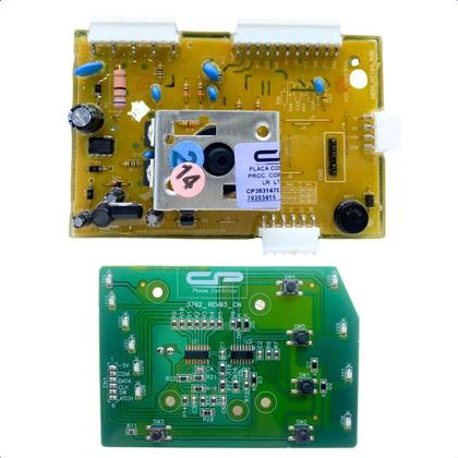 Imagem de Placa Eletronica Lavadora Lt10B 2V + Interface Ltc10 Bivolt