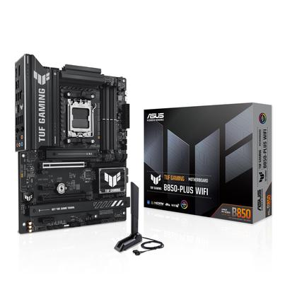 Imagem de Placa-mãe ASUS TUF Gaming B850-PLUS WiFi AMD AM5 B850 ATX