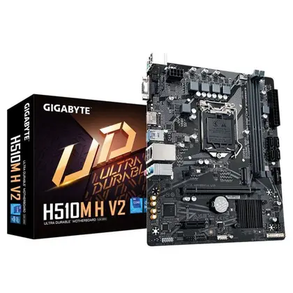 Imagem de Placa Mãe Gigabyte H510M H V2 LGA1200 2xDDR4 Chipset Q470 mATX