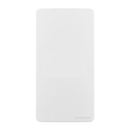 Imagem de Placa p/ condulete cega 1" c/ suporte sleek branco