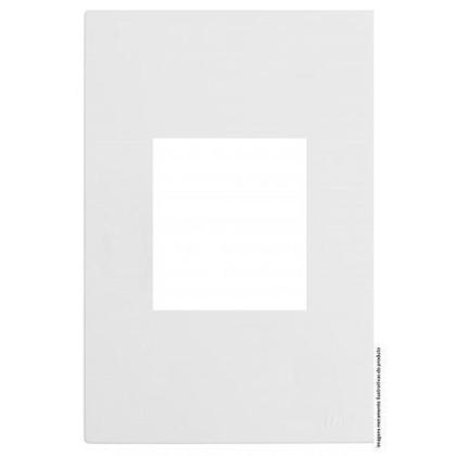 Imagem de Placa Para 2 Módulos Juntos Suporte 4X2 Satin Brs12412-5Br