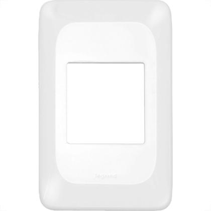 Imagem de Placa Pial Pop Branca 4X2 - 2 Modulos Juntos Lgp22