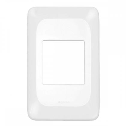 Imagem de Placa Pial Pop Branca 4X2 - 2 Modulos Juntos Lgp22