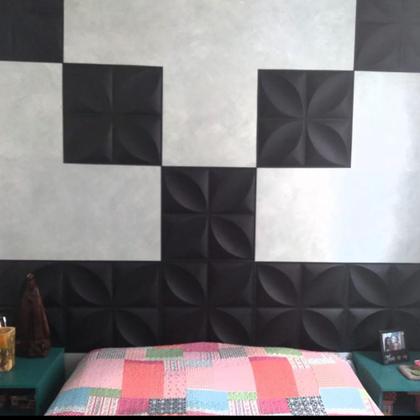 Imagem de Placas 3d Revestimento De Parede 50x50  Kit Com 43