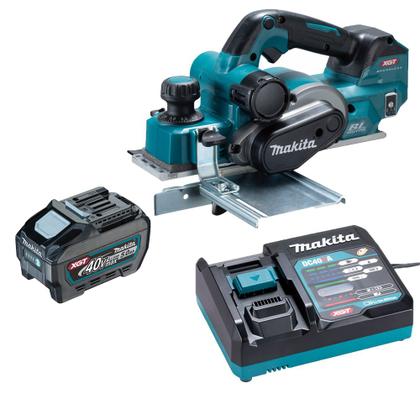 Imagem de Plaina 40V XGT AWS Brushless KP001 Bateria 5.0Ah Makita 110v