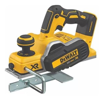 Imagem de Plaina elétrica manual DeWalt DCP580B 82mm cor amarelo