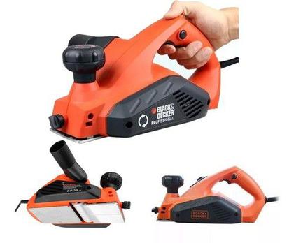 Imagem de Plaina Elétrica Profissional 3,1/4'' 650w 7698 Black Decker